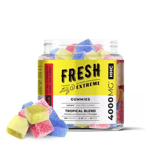 Tropical Blend Gummies – HHC – Fresh Extreme – 4000MG