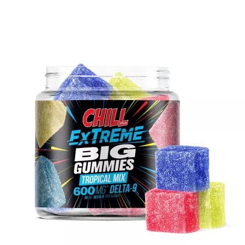 Tropical Mix Gummies – Delta 9 – Chill Plus – 600MG